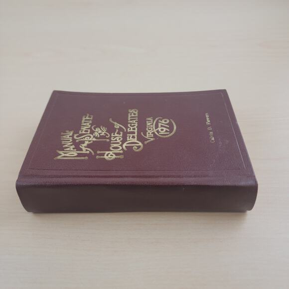 VTG Manual of the Senate Book - Picture 12 of 13